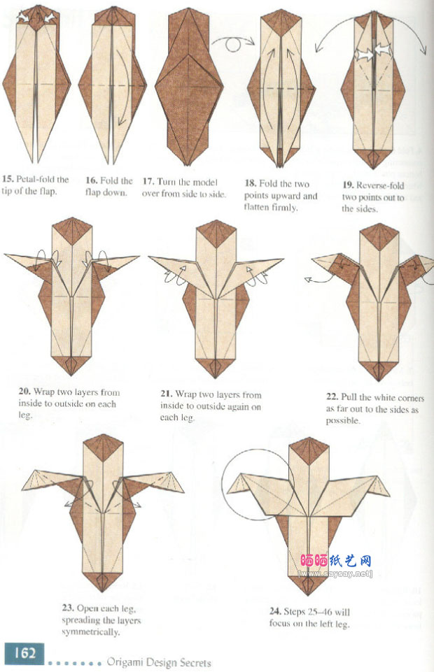 RobertJLang鸣鸟折纸教程图解具体步骤图片3
