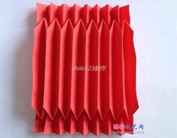 教你如何制作纸灯笼 漂亮纸灯笼手工折纸制作教程图片步骤24