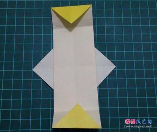 如何折纸灯笼 一款漂亮的元宵节手工折纸灯笼的做法教程图片步骤7