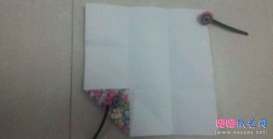 实用的千纸鹤盒子手工折纸实拍教程图片步骤5