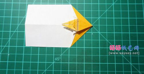 帅气纸币羊折纸图解教程图解步骤18