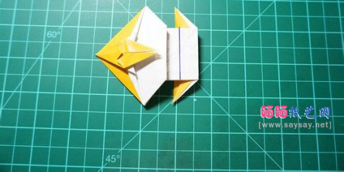 帅气纸币羊折纸图解教程图解步骤25