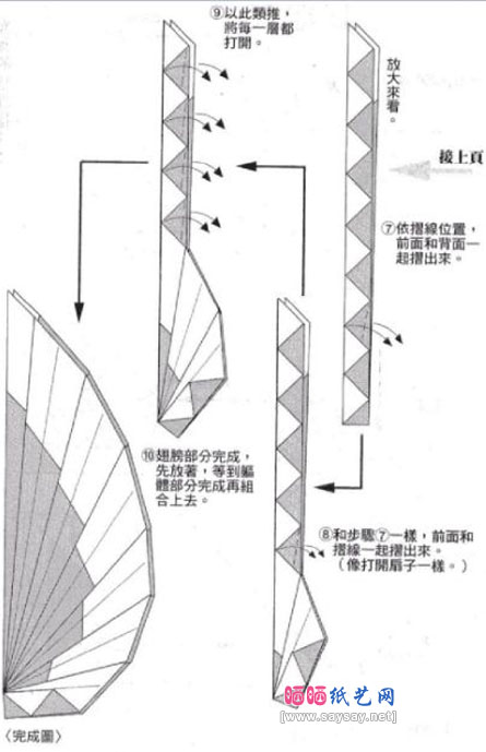 周显宗的凤凰折纸详细图解教程图片步骤13