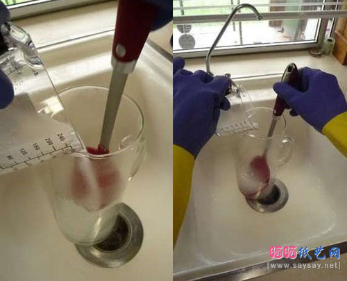 简单材料自制橄榄油手工皂的方法图片步骤9