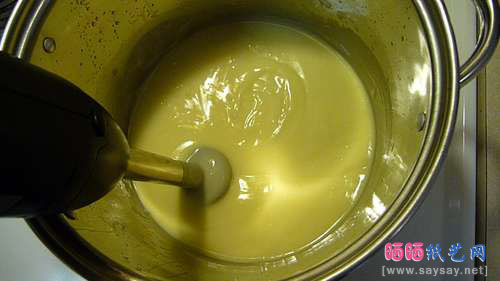 简单材料自制橄榄油手工皂的方法图片步骤12