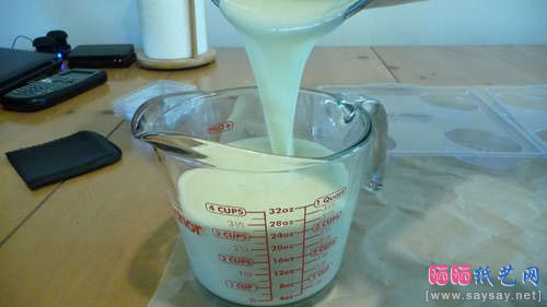 简单材料自制橄榄油手工皂的方法图片步骤13