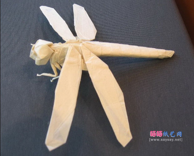 神谷哲史蜻蜓CP折纸成品图欣赏