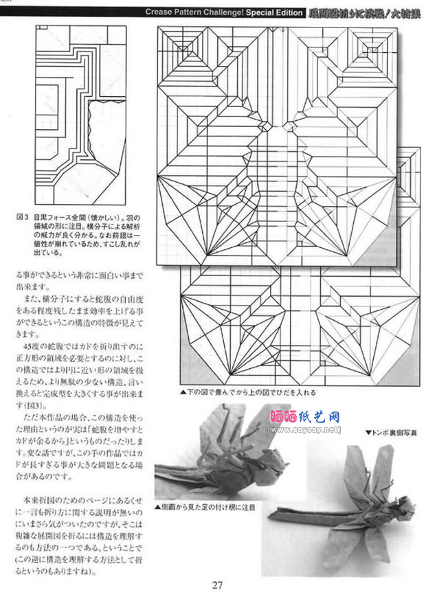 神谷哲史蜻蜓CP折纸教程图片教程2