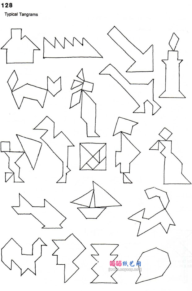 RobertForbes的折纸七巧板套装教程图解步骤4