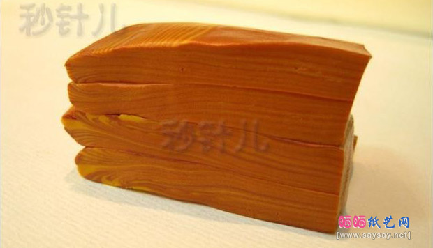 惟妙惟肖的小提琴软陶粘土手工制作教程图片步骤9