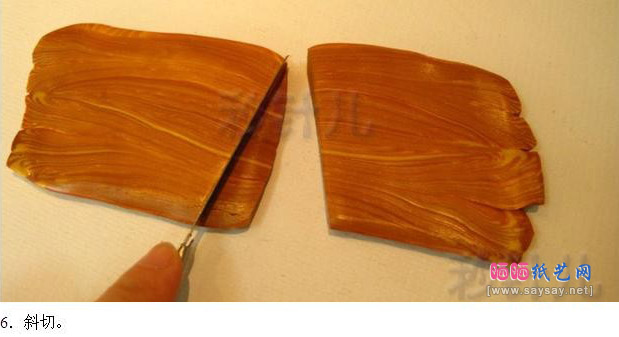 惟妙惟肖的小提琴软陶粘土手工制作教程图片步骤11