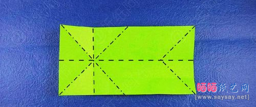 好玩的折纸教程-春之希望的折法