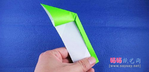 好玩的折纸教程-春之希望的折法