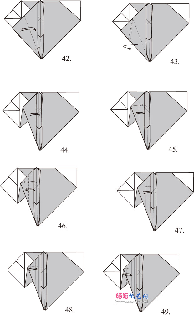 PavelNikulshin姬蜂手工折纸图解教程