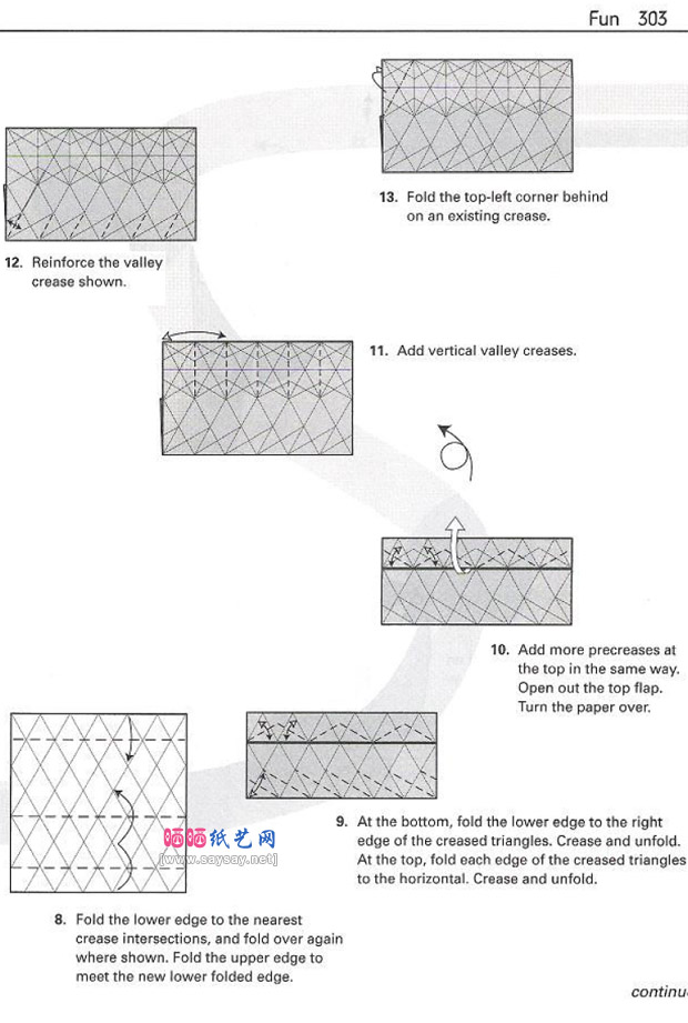 双色纸DIY立体苹果的手工折纸教程