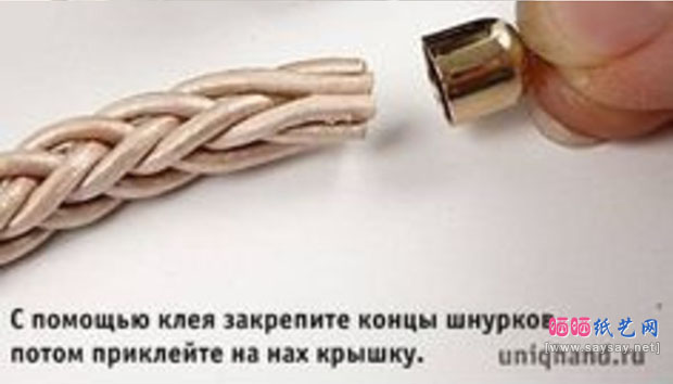 手把手教你编织圆柱手绳 水晶手链串珠DIY