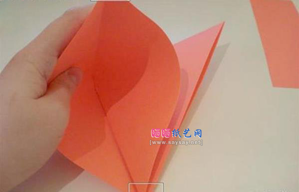 会煽动翅膀的千纸鹤手工折纸详细步骤图解