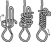 日常生活中常用各种绳子的打结方法大全