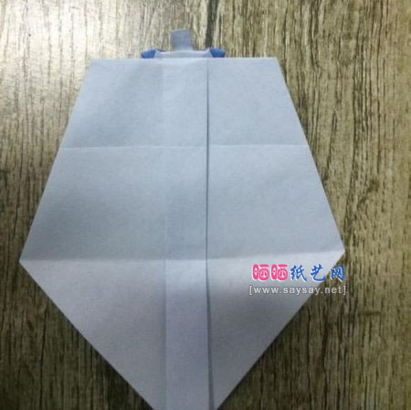 酷酷的站姿熊猫手工折纸实拍教程