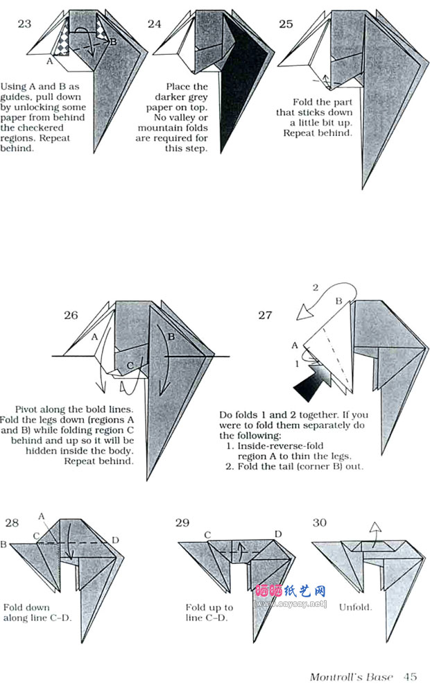JohnMontrol拳师犬手工折纸图解教程