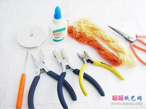 彩色麻绳DIY可爱小鱼的手工编织方法