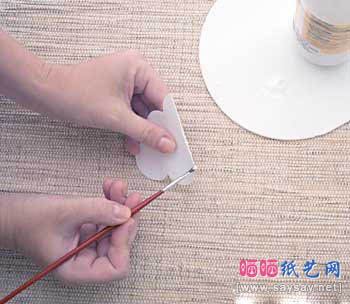 可爱的纸艺小鸟风铃空中吊饰详细制作教程