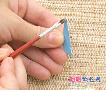 可爱的纸艺小鸟风铃空中吊饰详细制作教程