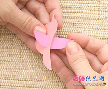可爱的纸艺小鸟风铃空中吊饰详细制作教程