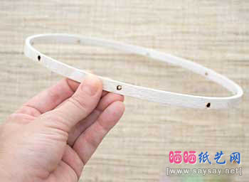 可爱的纸艺小鸟风铃空中吊饰详细制作教程