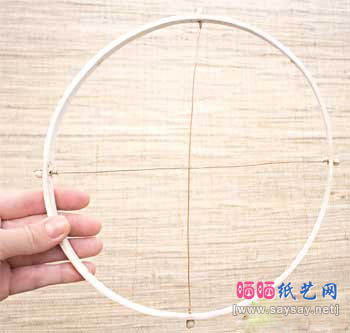 可爱的纸艺小鸟风铃空中吊饰详细制作教程