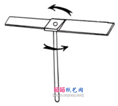 简易玩具DIY 好玩的竹蜻蜓制作方法