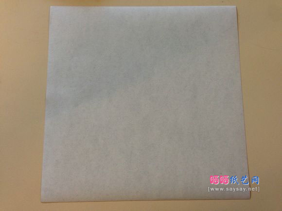 实拍折纸无脸男方法教程-千与千寻动漫人物折纸系列