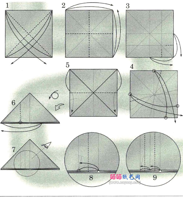 AndreyErmakov的纸艺教程独角兽折纸方法步骤