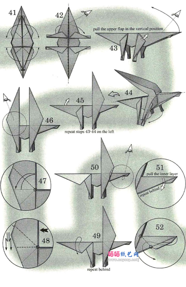 AndreyErmakov的纸艺教程独角兽折纸方法步骤