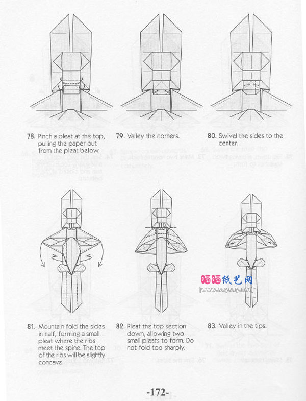 MarcKirschenbaum人体骨架手工折纸图解教程