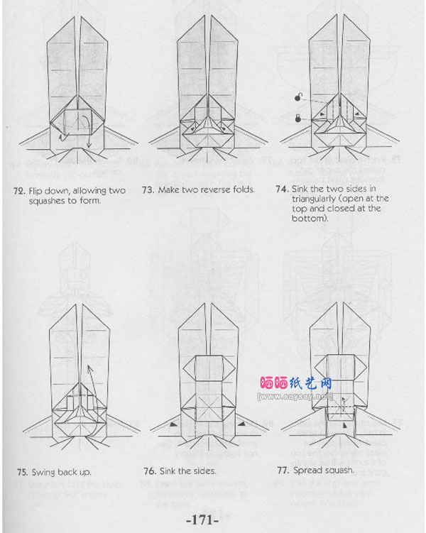 MarcKirschenbaum人体骨架手工折纸图解教程