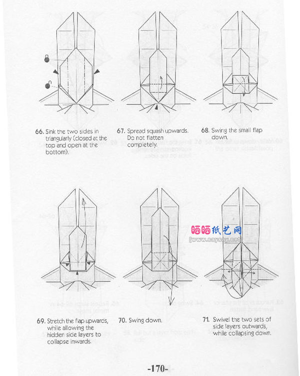 MarcKirschenbaum人体骨架手工折纸图解教程