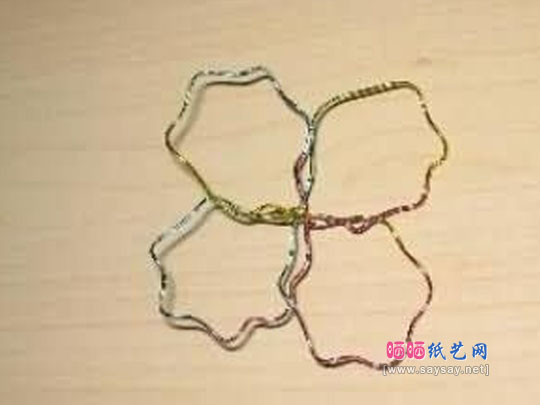 丝网花饰品手工制作 DIY丝袜蝴蝶簪子的方法