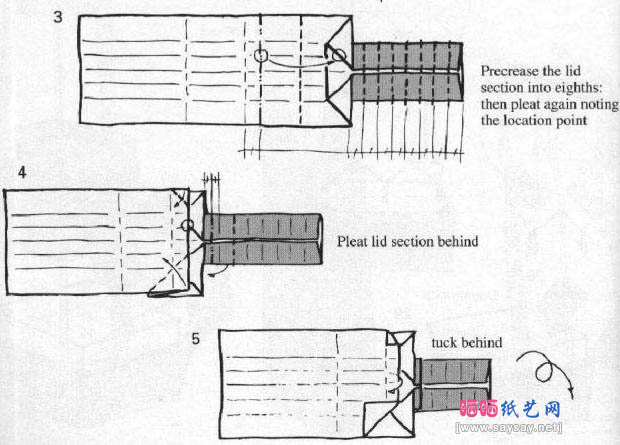 David Bril的手工折纸香烟盒的折法教程