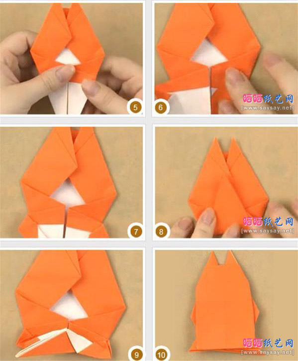 憨厚呆萌的龙猫手工折纸教程
