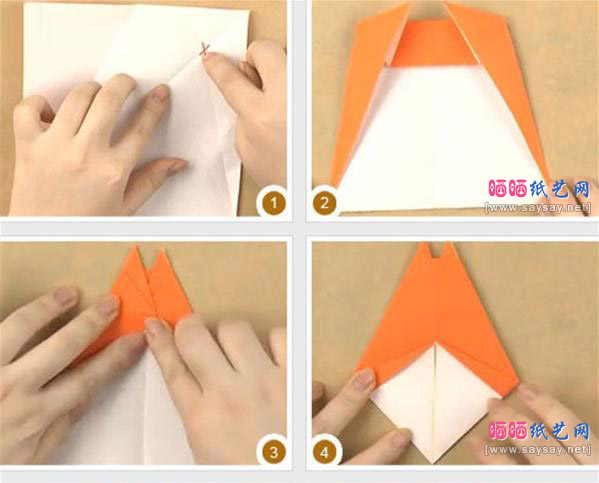 憨厚呆萌的龙猫手工折纸教程