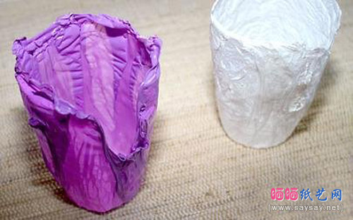 一次性塑料袋制作多用途容器步骤9
