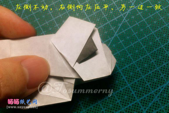 小狗折纸大全可爱的沙皮狗手工折纸实拍教程43