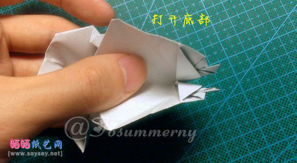 小狗折纸大全可爱的沙皮狗手工折纸实拍教程52
