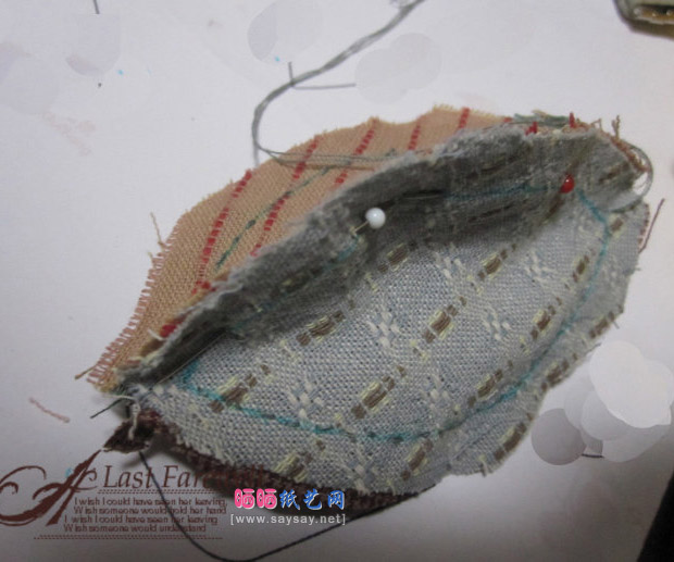 可爱布艺玩偶小乌龟针插DIY制作教程