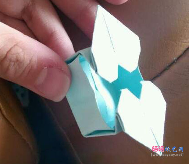 双心盒子纸艺制作详细教程 第29步