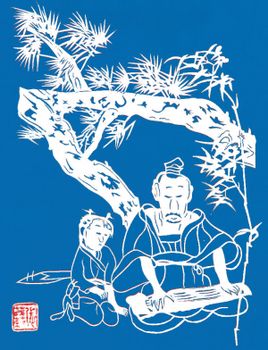 扬州剪纸作品