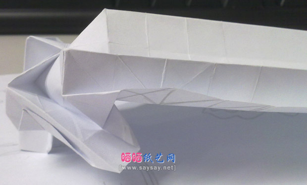 有趣的玫瑰花心手工折纸实拍教程