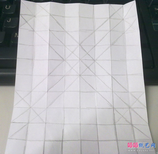 有趣的玫瑰花心手工折纸实拍教程