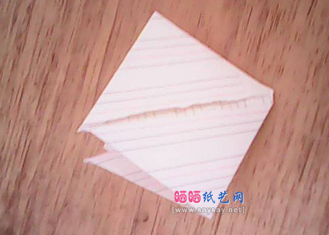 手工制作雨伞书签折纸图文教程 第11步